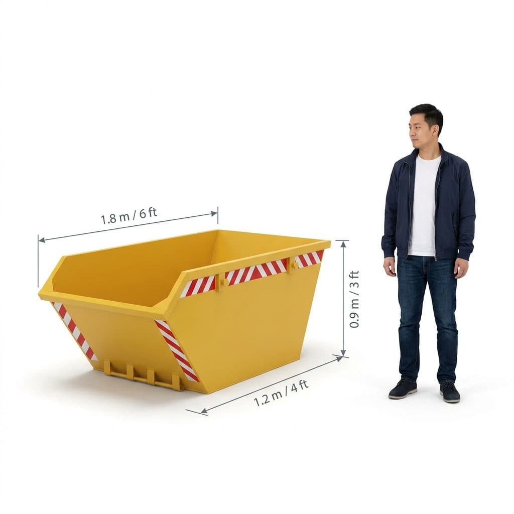 4 Yard Mini Skip for hire in Coventry